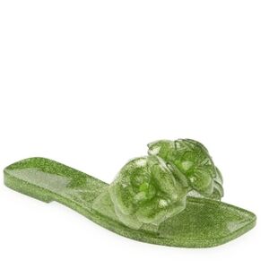 BRAND NEW JEFFREY CAMPBELL FLORALEE SLIDE SANDALS